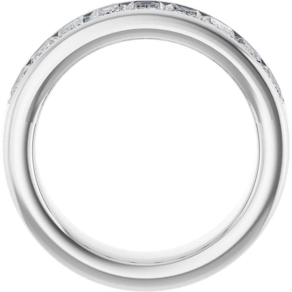 14K White Gold 2 3/4 CTW Lab-Grown Diamond Anniversary Band
