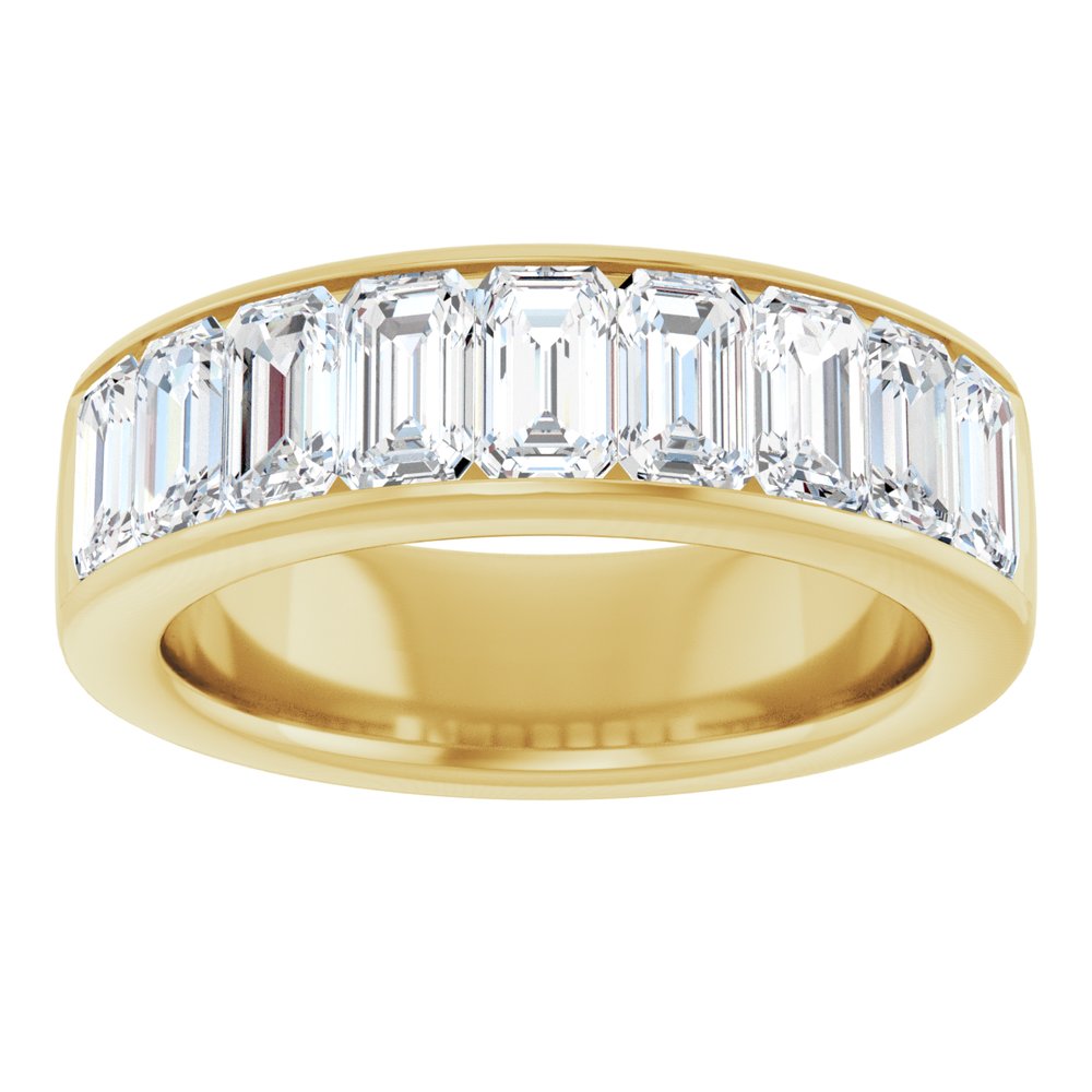 14K Yellow Gold 2 3/4 CTW Lab-Grown Diamond Anniversary Band