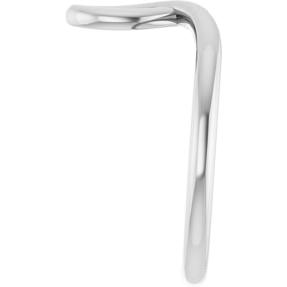 Sterling Silver Looped Bypass Ring