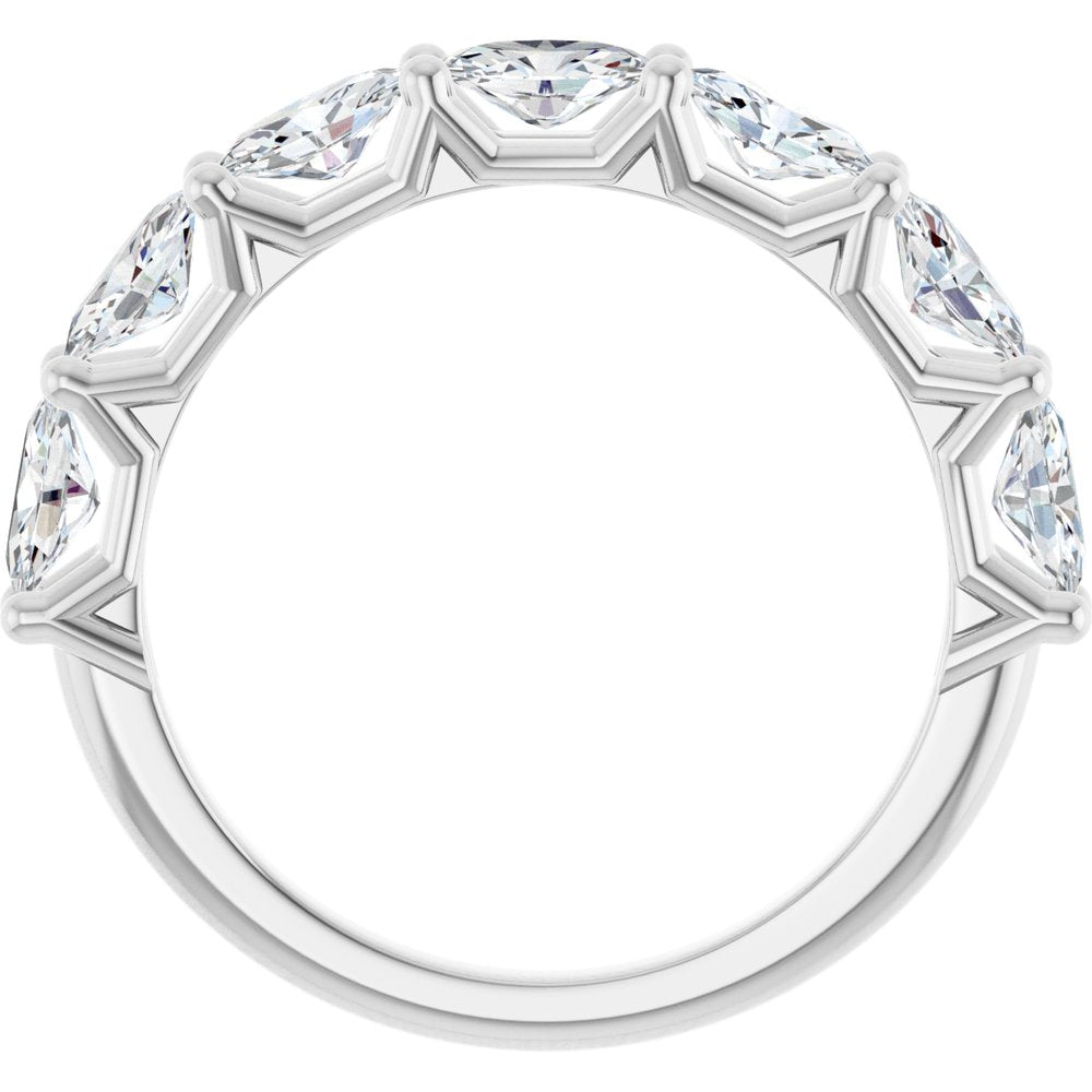 14K White Gold 1 1/3 CTW Lab-Grown Diamond Anniversary Band