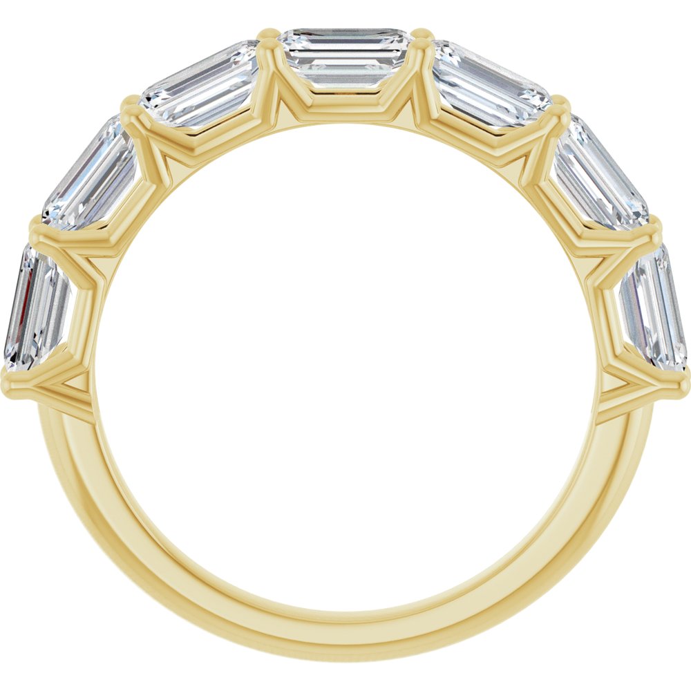 14K Yellow Gold 2 1/6 CTW Lab-Grown Diamond Anniversary Band
