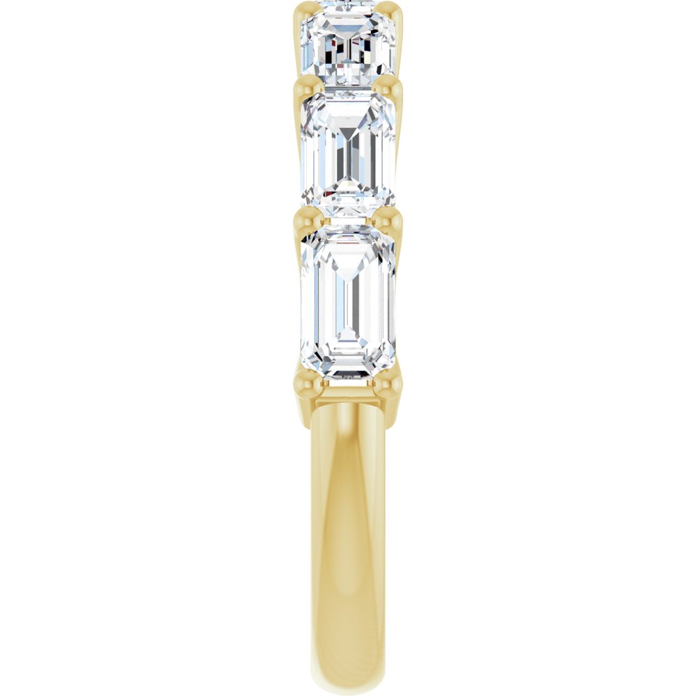 14K Yellow Gold 2 1/6 CTW Lab-Grown Diamond Anniversary Band