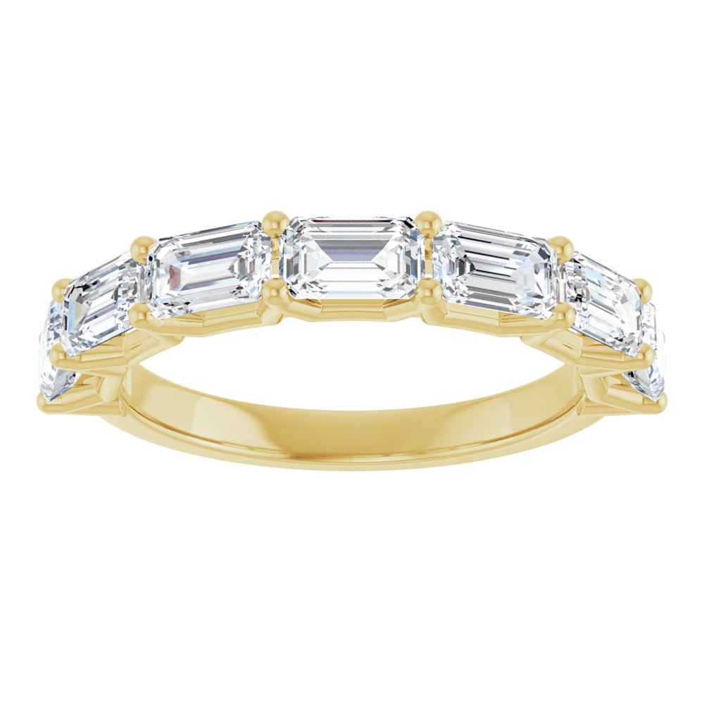 14K Yellow Gold 2 1/6 CTW Lab-Grown Diamond Anniversary Band