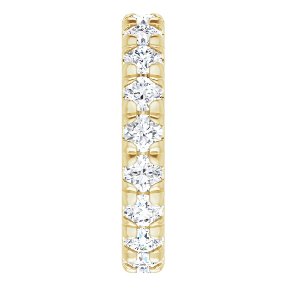 14K Yellow Gold 2 CTW Lab-Grown Diamond Eternity Band