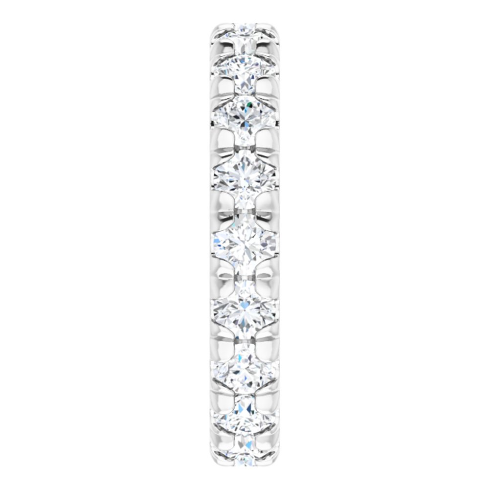 14K White Gold 2 1/8 CTW Lab-Grown Diamond Eternity Band Size 6