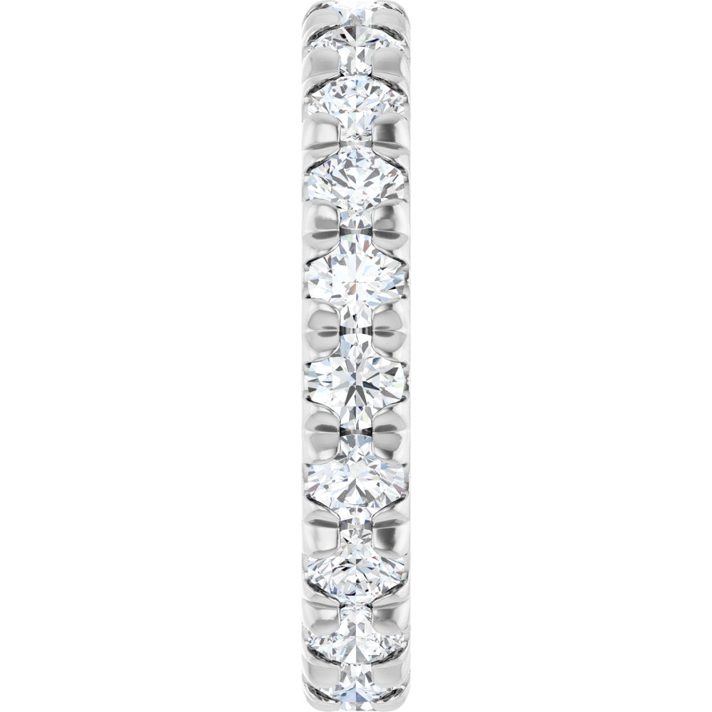 14K White Gold 2 1/5 CTW Lab-Grown Diamond Eternity Band