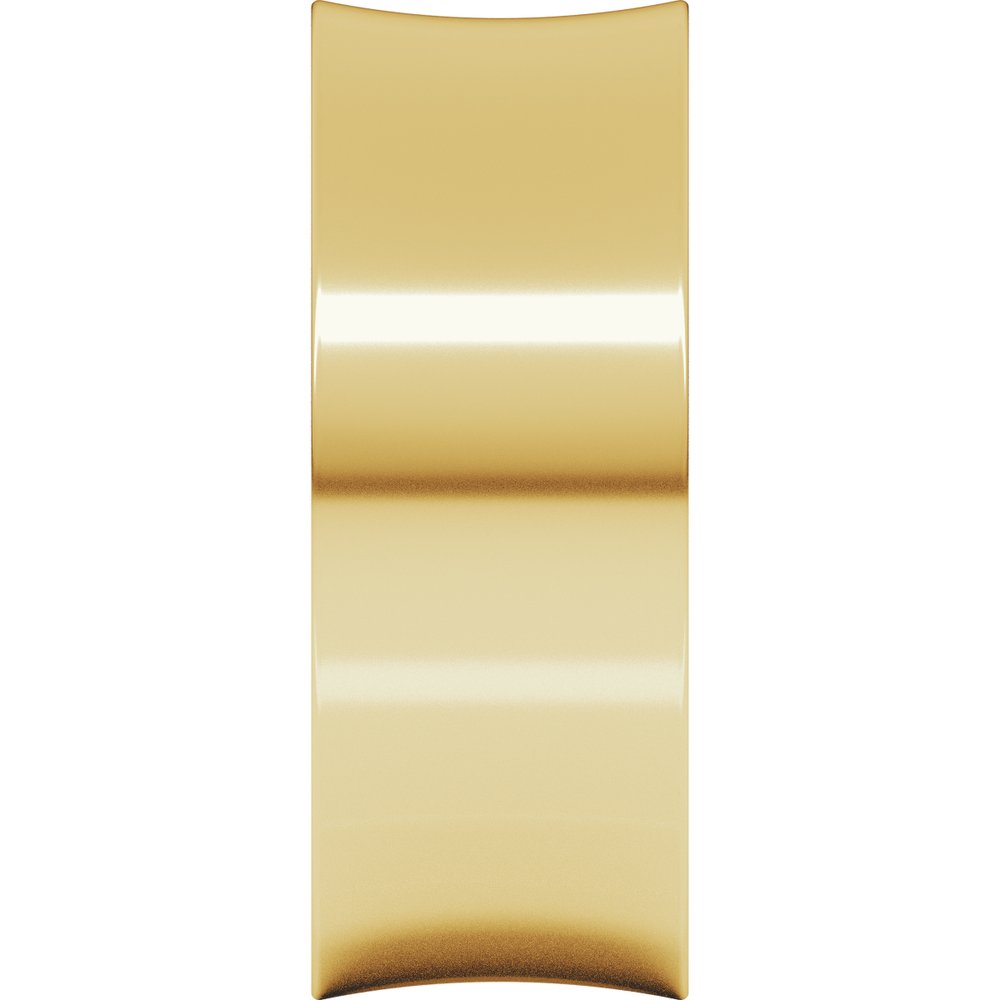 10K Yellow 8 mm Comfort-Fit Concave Band Size 8