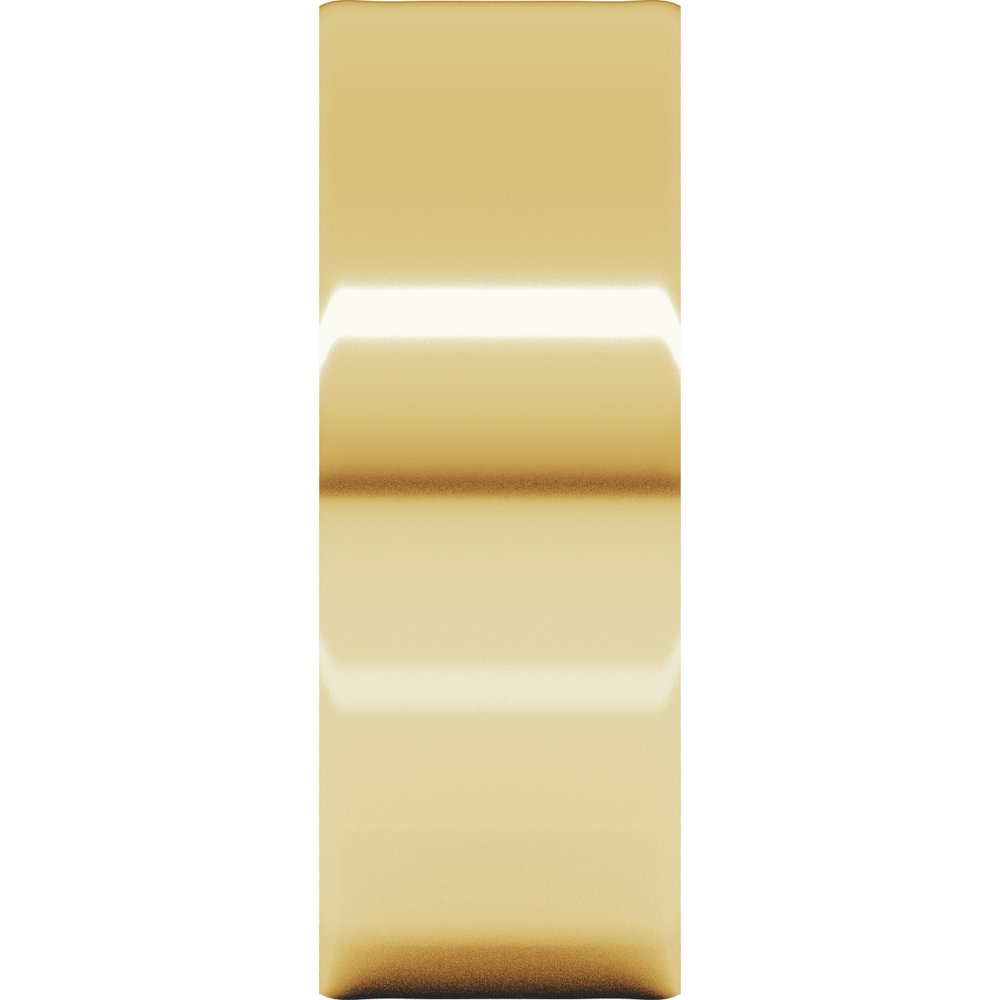14K Yellow Gold 7 mm Ultra-Lightweight Flat Band Size 6.5