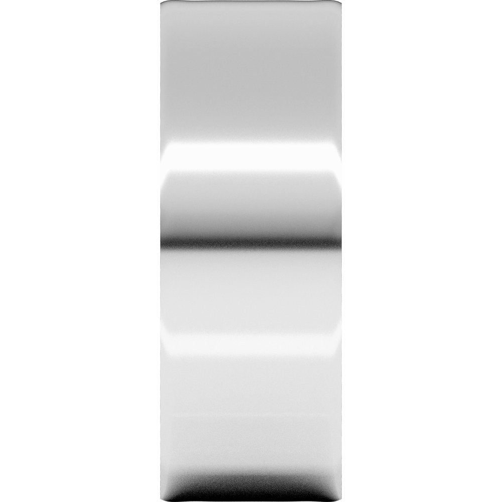 10K White 7 mm Ultra-Lightweight Flat Band Size 7