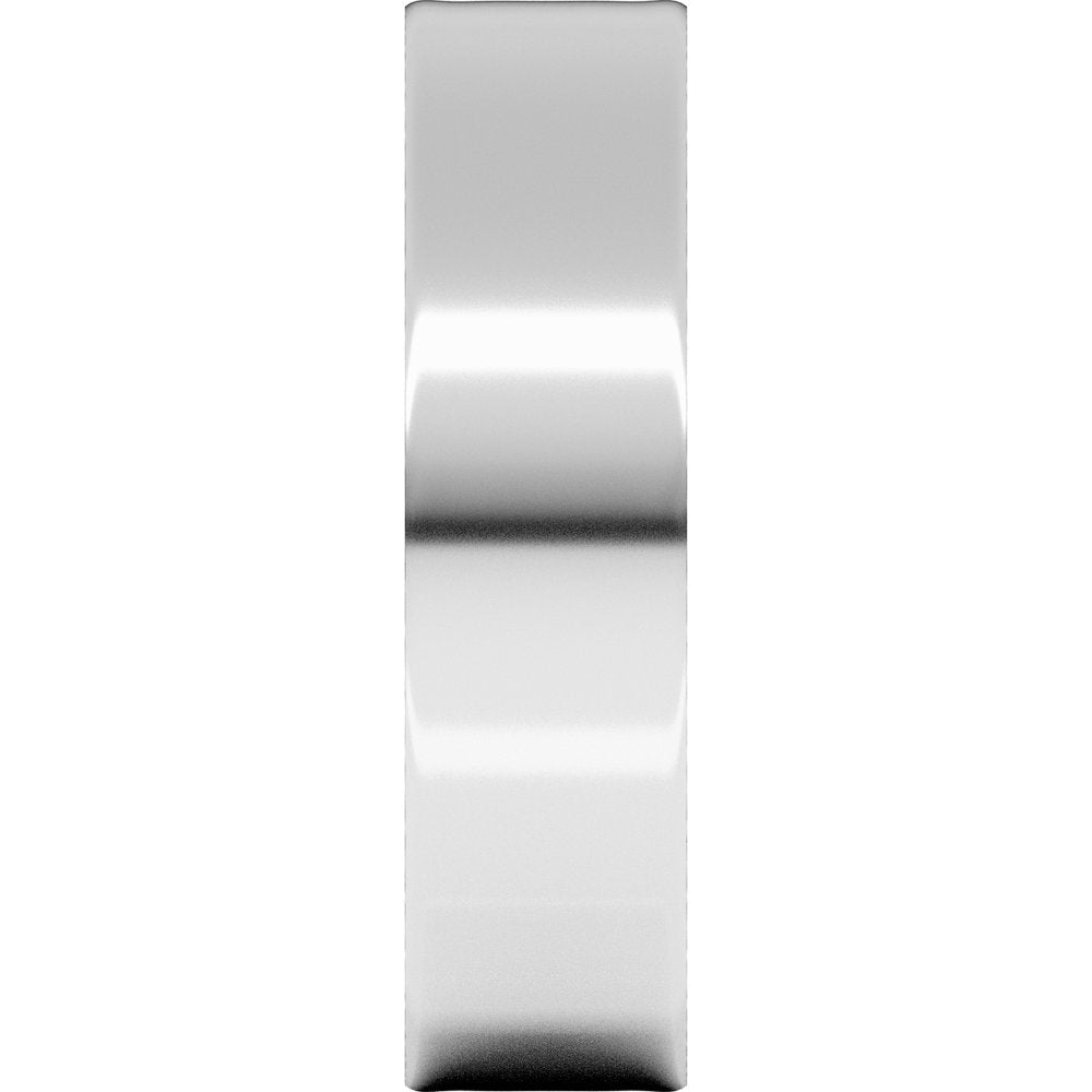 Sterling Silver 5 mm Ultra-Lightweight Flat Band Size 8