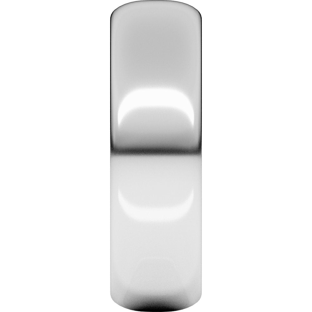 Continuum Sterling Silver 6 mm Half Round Band