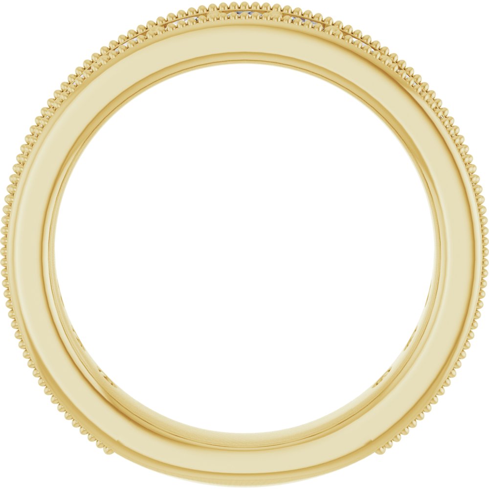 14K Yellow Gold 1 1/6 CTW Natural Diamond Anniversary Band