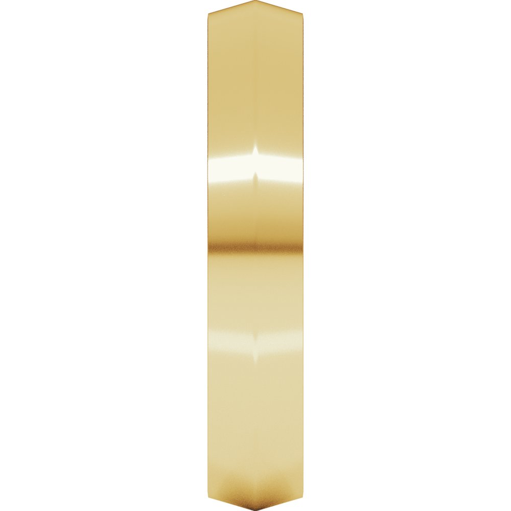 14K Yellow 4 mm Comfort-Fit Knife Band Size 11.5