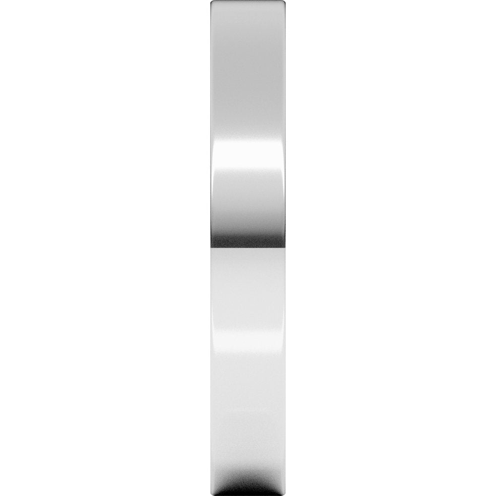 Sterling Silver 3 mm Flat Band