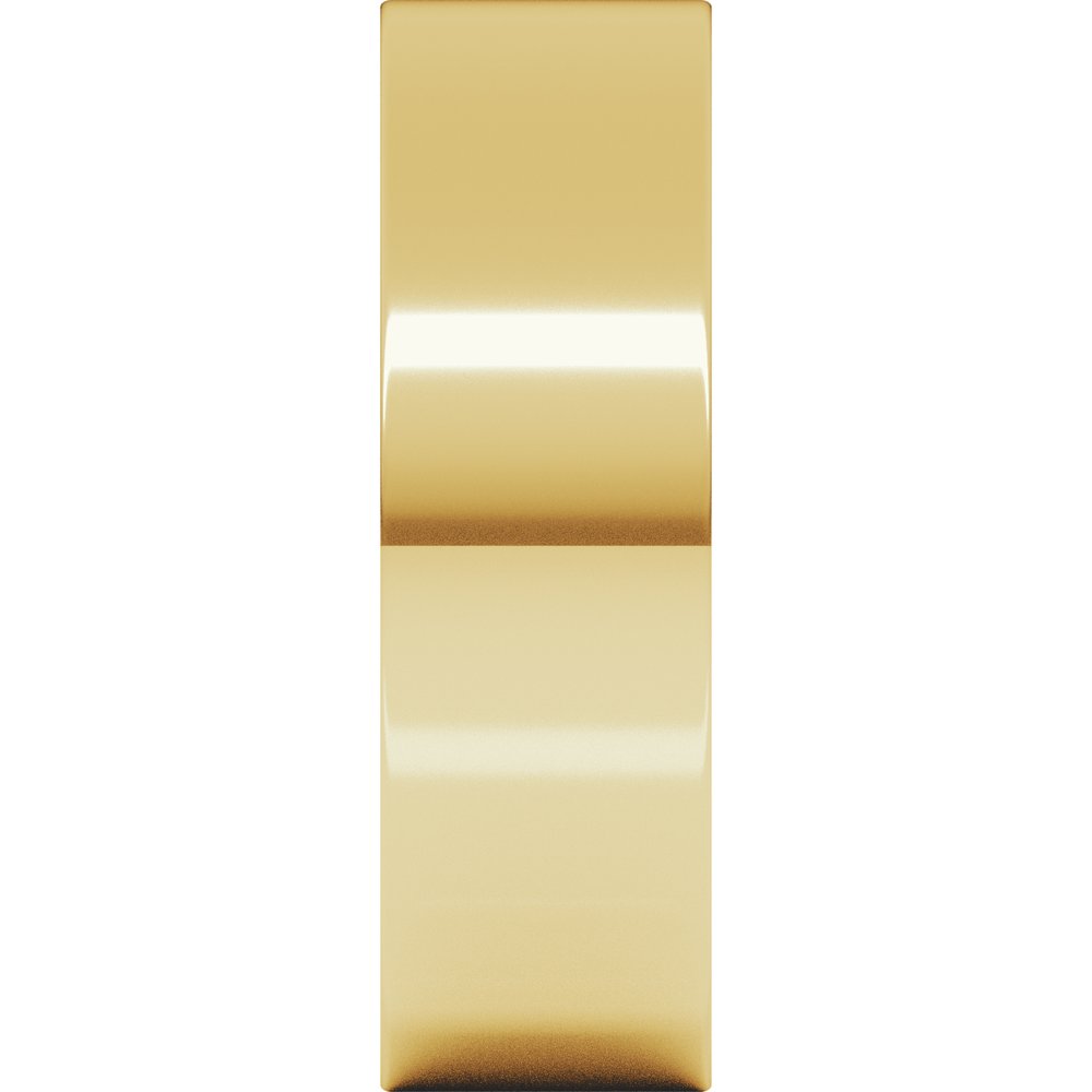 18K Yellow 6 mm Flat Band