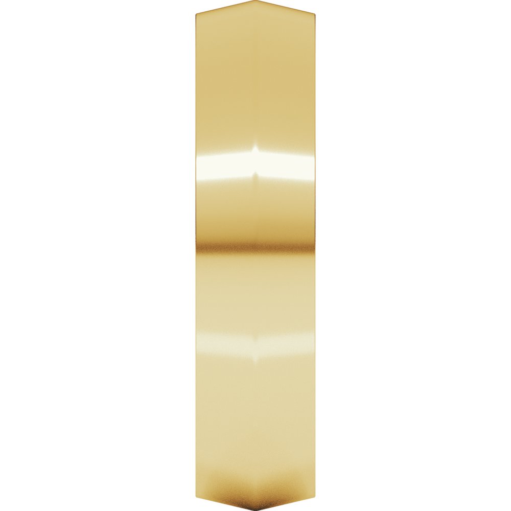 10K Yellow Gold 5 mm Comfort-Fit Knife Band Size 10.5