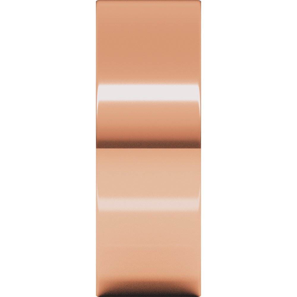 10K Rose 7 mm Flat Band Size 9.5