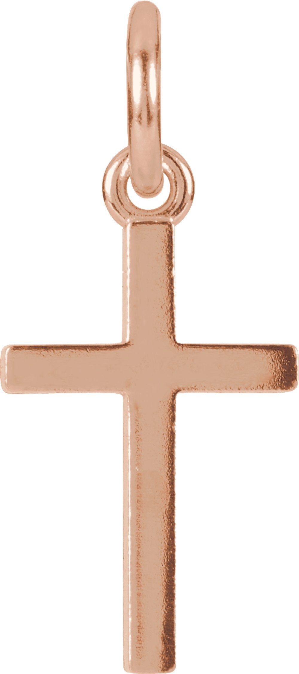 14K Rose Posh Mommy® Cross Charm/Pendant