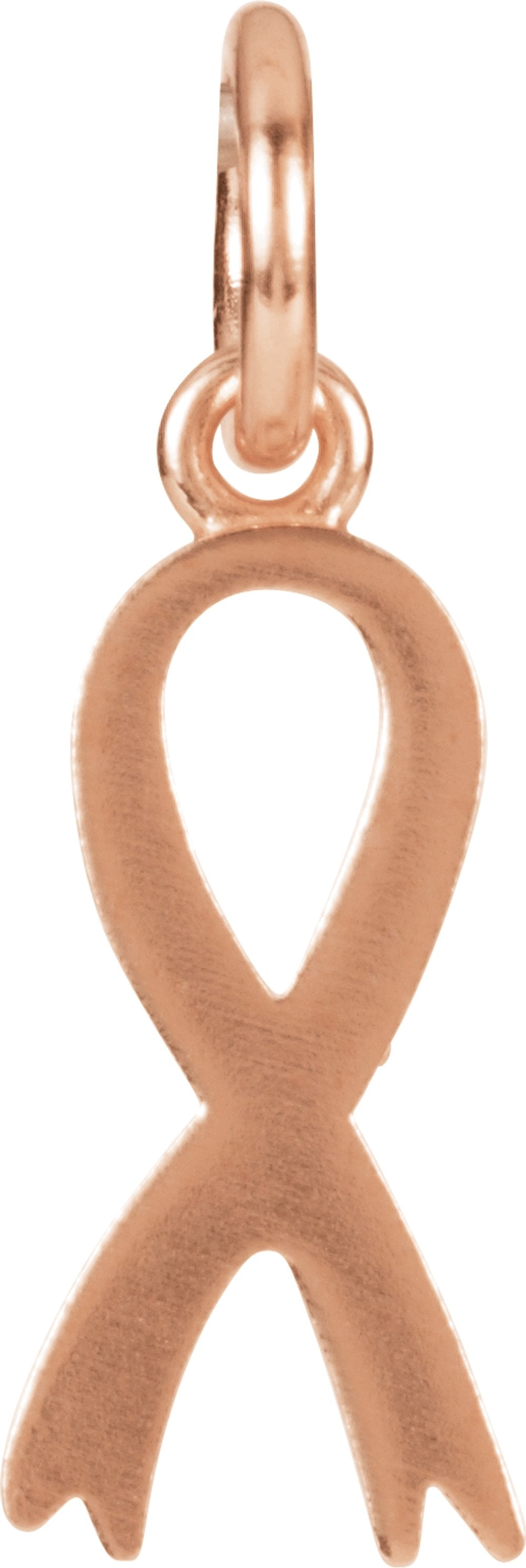 14K Rose Gold Posh Mommy® Breast Cancer Awareness Charm/Pendant