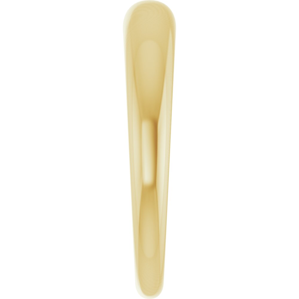 14K Yellow Gold 4 mm Petite Dome Ring