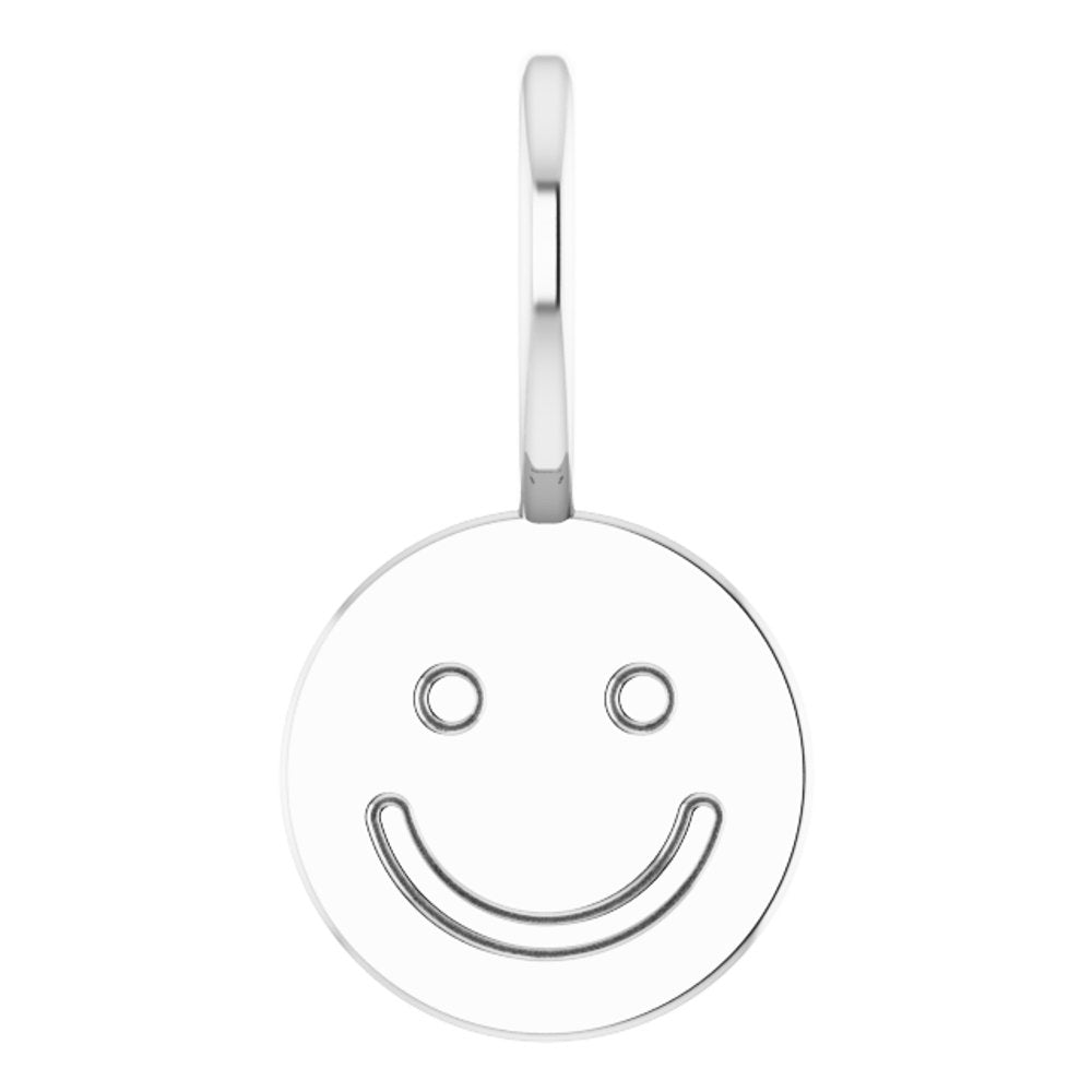Sterling Silver Smiley Face Charm/Pendant