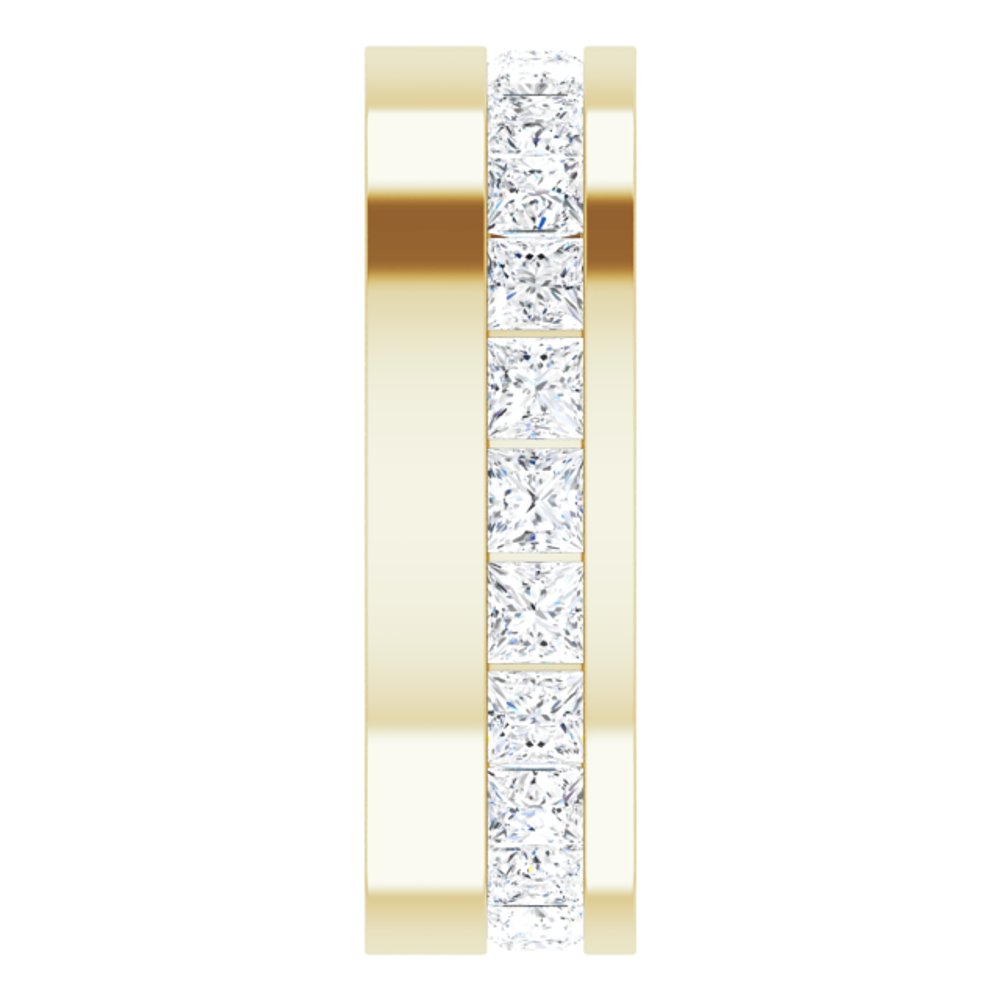 14K Yellow 2 1/4 CTW Lab-Grown Diamond Band