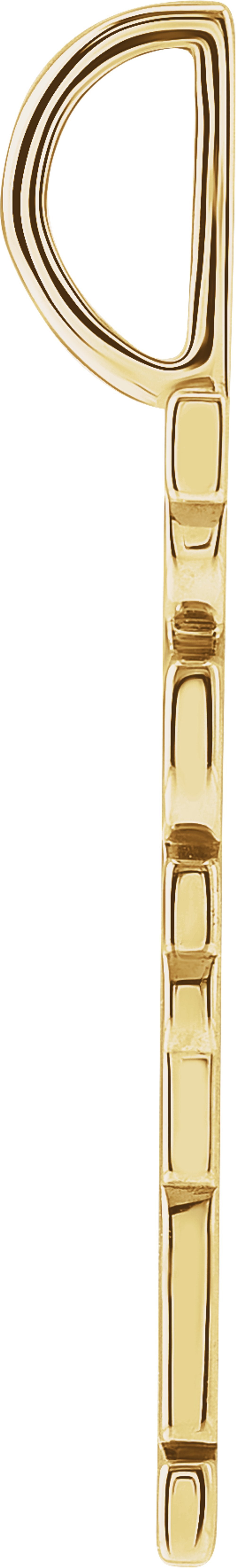 14K Yellow Happy Charm/Pendant