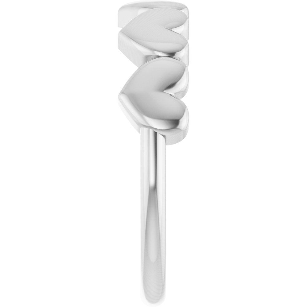Sterling Silver Heart Ring