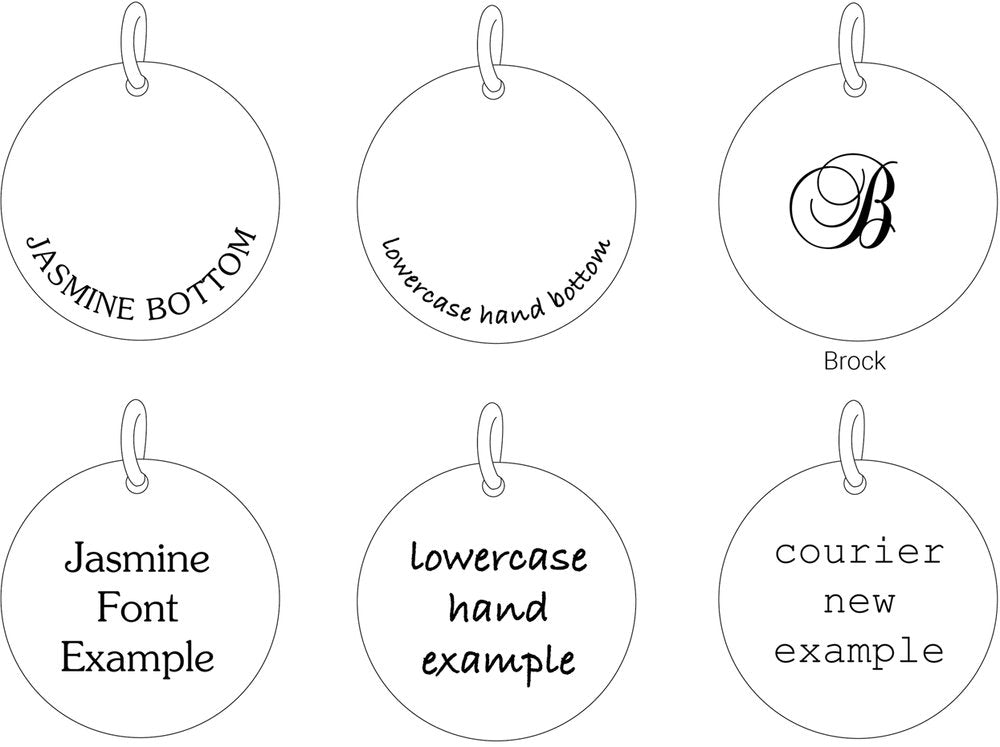 14K Yellow Posh Mommy® Engravable Extra Large Disc Pendant