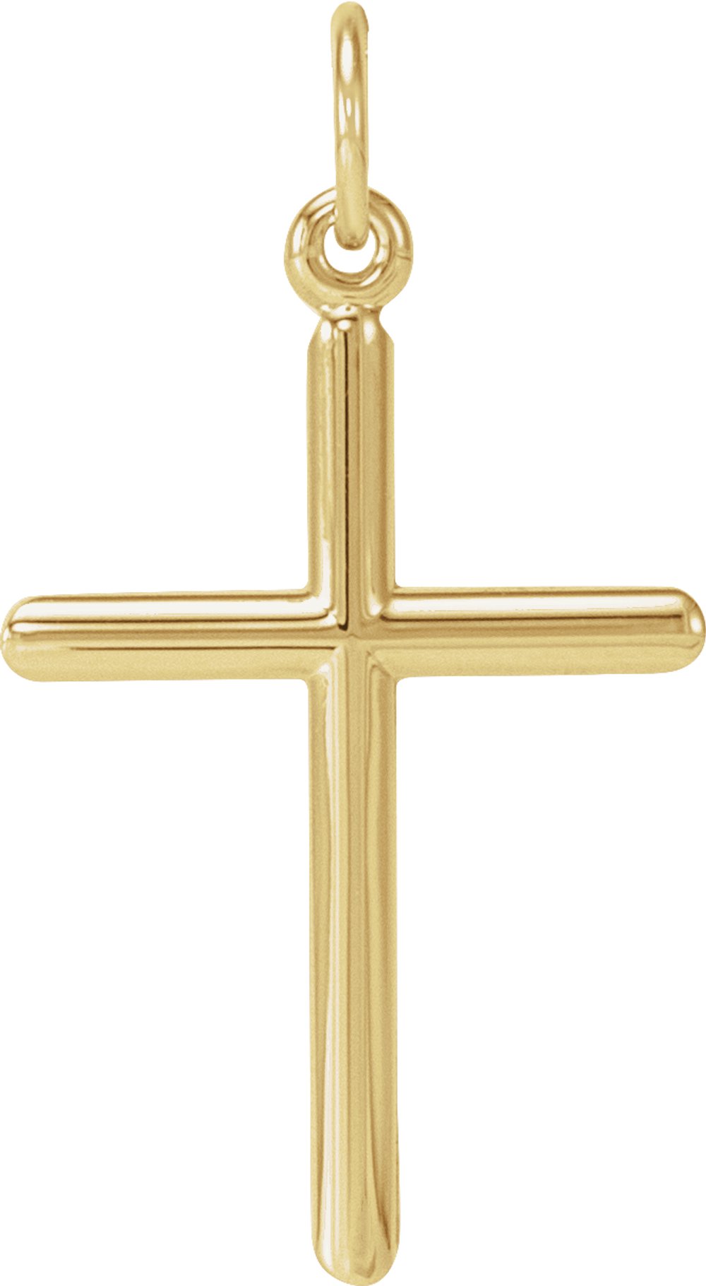 14K Yellow Gold Cross Pendant