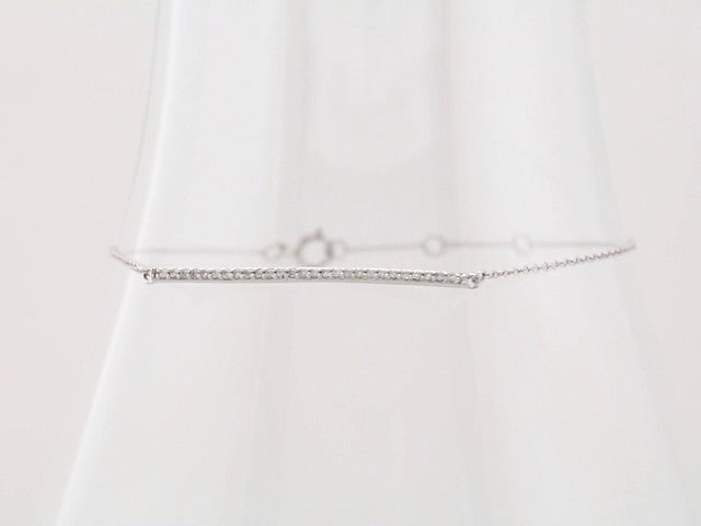 14K White Gold 1/6 CTW Natural Diamond 6-8" Bracelet