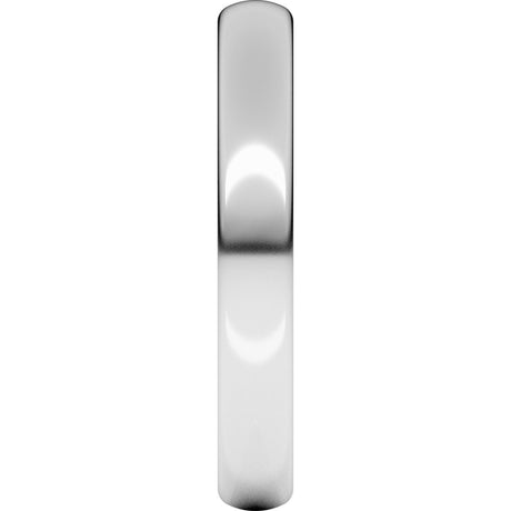 Platinum 3 mm Comfort-Fit European-Style Band Size 5