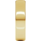18K Yellow Gold 5 mm Comfort-Fit European-Style Band Size 7