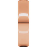 14K Rose 5 mm Comfort-Fit Standard Weight European-Style Band