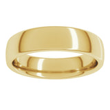 14K Yellow 5 mm Comfort-Fit European-Style Band