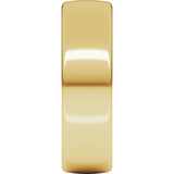 18K Yellow 6 mm Comfort-Fit Standard Weight European-Style Band