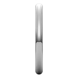 Platinum 2 mm Comfort-Fit European-Style Band Size 4.5