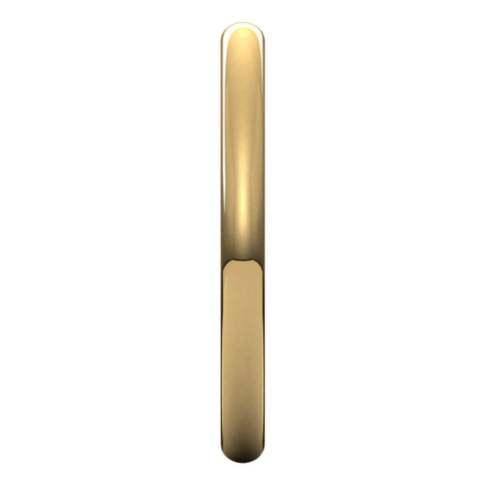 18K Yellow Gold 2 mm Comfort-Fit European-Style Band Size 4.5
