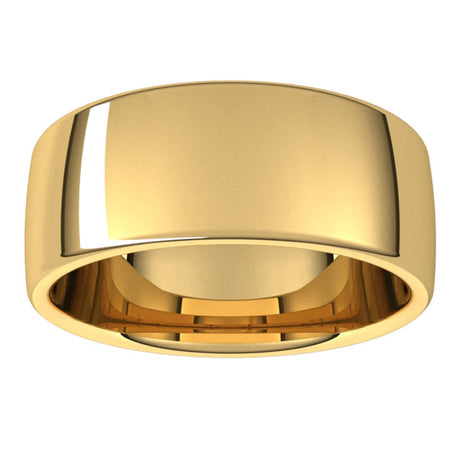 18K Yellow 8 mm Comfort-Fit European-Style Band