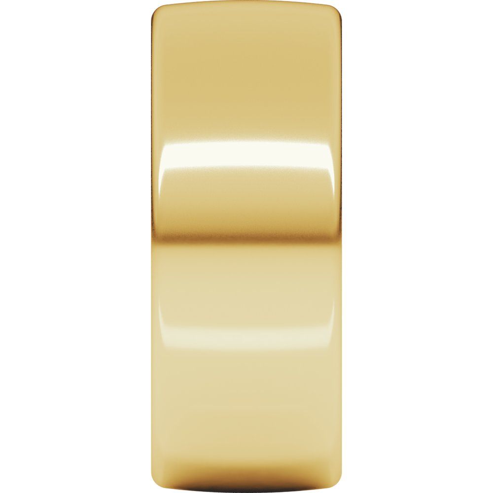 10K Yellow Gold 8 mm Comfort-Fit European-Style Band Size 12
