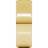 14K Yellow 7 mm Comfort-Fit Standard Weight European-Style Band