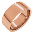 14K Rose 8 mm Comfort-Fit European-Style Band Size 11.5