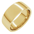 10K Yellow Gold 8 mm Comfort-Fit European-Style Band Size 12