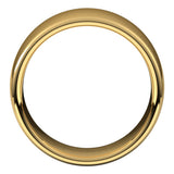 14K Yellow Gold 9 mm Comfort-Fit European-Style Band Size 7