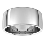 Platinum 9 mm Comfort-Fit European-Style Band Size 12.5