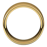14K Yellow 10 mm Comfort-Fit European-Style Band Size 6