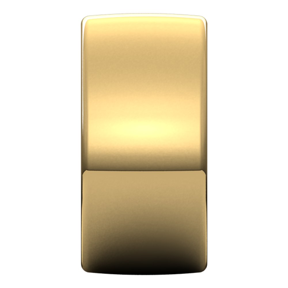 14K Yellow 10 mm Comfort-Fit European-Style Band Size 6