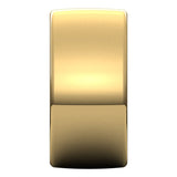 14K Yellow 10 mm Comfort-Fit European-Style Band Size 6