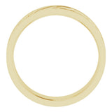 14K Yellow Gold .02 CTW Natural Diamond Band