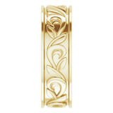 14K Yellow Gold .02 CTW Natural Diamond Band